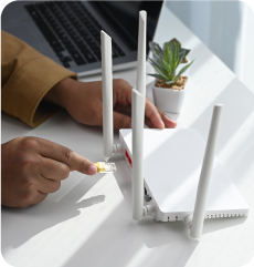 Redes y conectividad en oficinas públicas